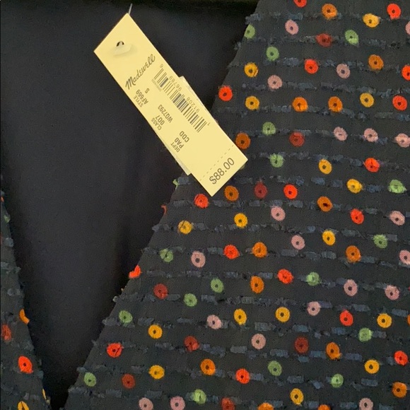 Madewell textured chiffon abstract top - Picture 2 of 3